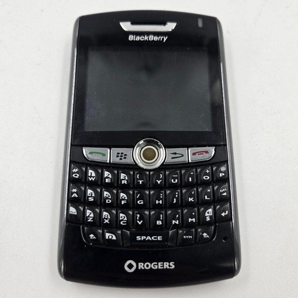 BlackBerry 8800 - Black and Silver Very Rare Smartphone - ROGERS Locked